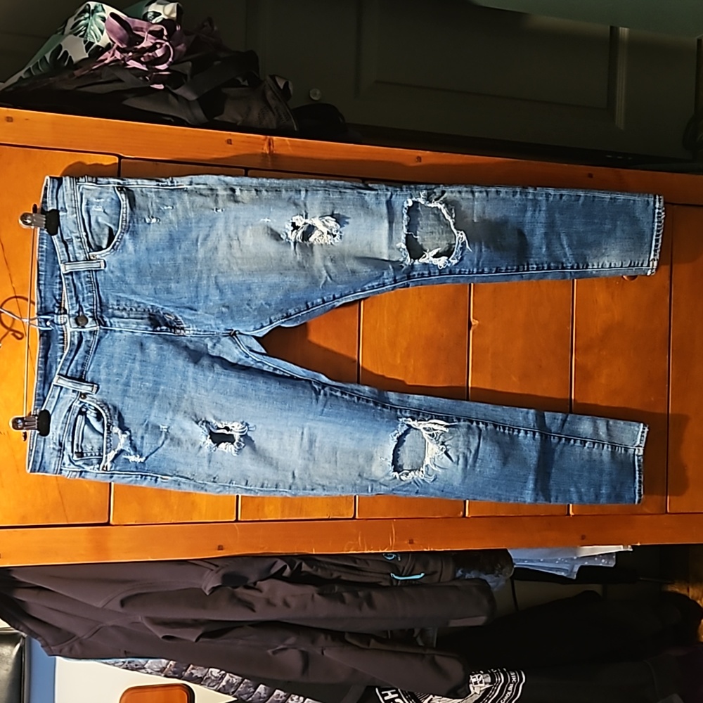 Ralph Lauren distressed jeans
